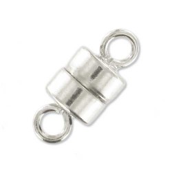 Fermoir aimanté argent 925 diamètre 4 mm