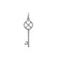 Pendentif clef clé en argent massif 925