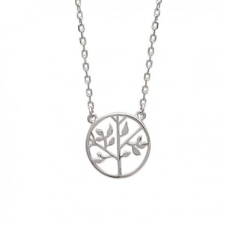 Collier arbre de vie en argent 925 collection Natura