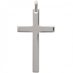 Pendentif grande croix en argent 925 bijou mixte