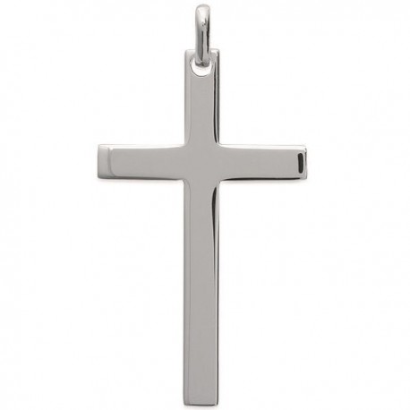 Pendentif grande croix en argent 925 bijou mixte