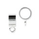 Attache breloque argent 925/000 pour cordon 5,5 mm