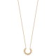 Collier Plaqué Or 18 carats pendentif soleil Bijou tendance