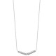 Collier épis de blé en argent massif 925/000 rhodié Bijou tendance