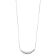 Collier épis de blé argent massif 925/000 rhodié