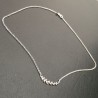 Collier pendentif épis de blé en argent massif 925/000