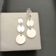 Boucles d'oreilles argent 925/000 pendantes pampilles