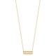 Collier Plaqué Or 18 carats pendentif motif ajouré Bijou tendance