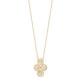 Collier Plaqué Or 18 carats spirales filigranées