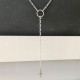 Collier ras de cou argent 925/000 pendant chainette croix 