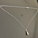 Collier pendentif petite poupée russe en argent 925/000 sur chaine 