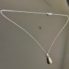 Collier pendentif petite poupée russe en argent 925/000 sur chaine 