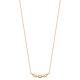 Collier Plaqué Or 18 carats grains de café