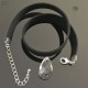 Collier glamour larme cristal Swarovski collection Ysia-bijoux