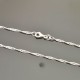 Bracelet argent 925/000 maille torsadée 3 mm longueur 18 cm