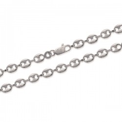 Bracelet grains de café argent massif 925/000