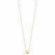 Collier petit trèfle Plaqué Or 18 carats