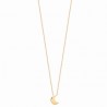 Collier demi lune Plaqué Or 18 carats