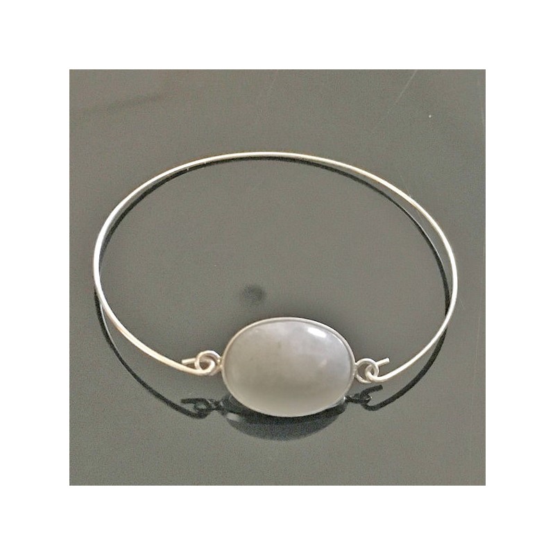 Bracelet Pierre de Lune en Argent