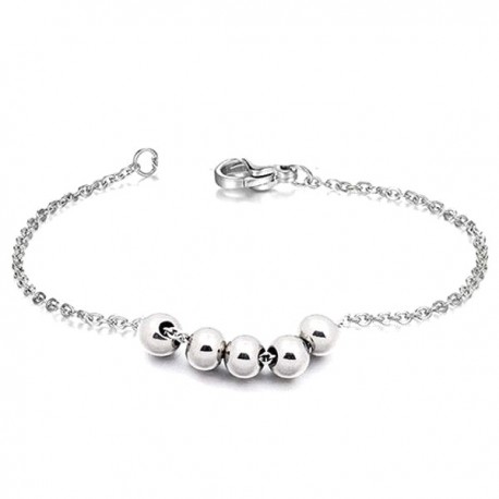 Bracelet boules argent massif 925/000