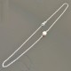 Collier perle de culture en argent massif 925/000