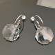 Boucles d'oreilles coquillages Pure Crystal et argent 925/000