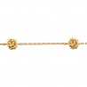 Bracelet Plaqué Or 18 carats petites roses