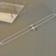 Collier croix en argent 925/000 - Collier argent 925/000 pendentif croix