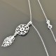 Collier pendentif attrape rêves en argent 925/000 sur fine chaine 