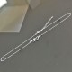 Collier coeurs entrelacés argent 925/000 chaine ajustable