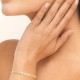 Bracelet maille tresse Plaqué Or 18 carats