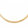 Collier maille tresse Plaqué Or 18 carats