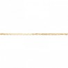 Bracelet maille tresse Plaqué Or 18 carats
