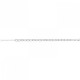 Bracelet argent massif 925/000 mailles ovales pour femme