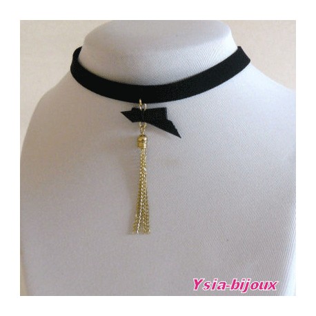 Collier glamour ras de cou collection Ysia-bijoux