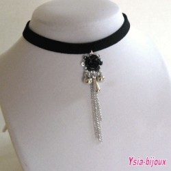 Collier glamour ras de cou collection Ysia-bijoux