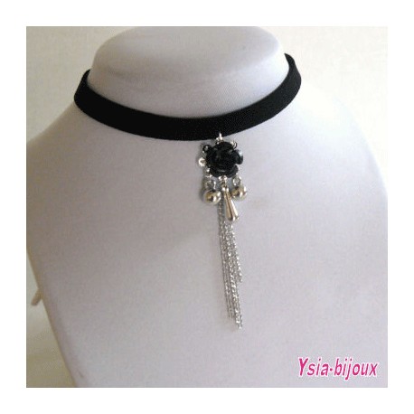 Collier glamour ras de cou collection Ysia-bijoux