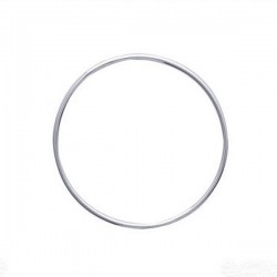 Pendentif anneau en argent 925 diamètre 35 mm
