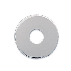 Pendentif disque donuts en argent massif 925 diamètre 21 mm