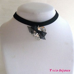 Collier glamour ras de cou collection Ysia-bijoux